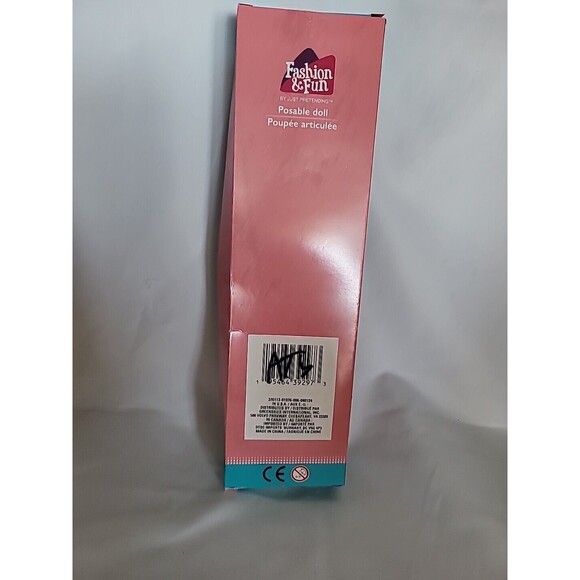 New FASHION DOLL Fashion Fun Posable BLACK DOLL By Just Doll 9" - Picture 5 of 7